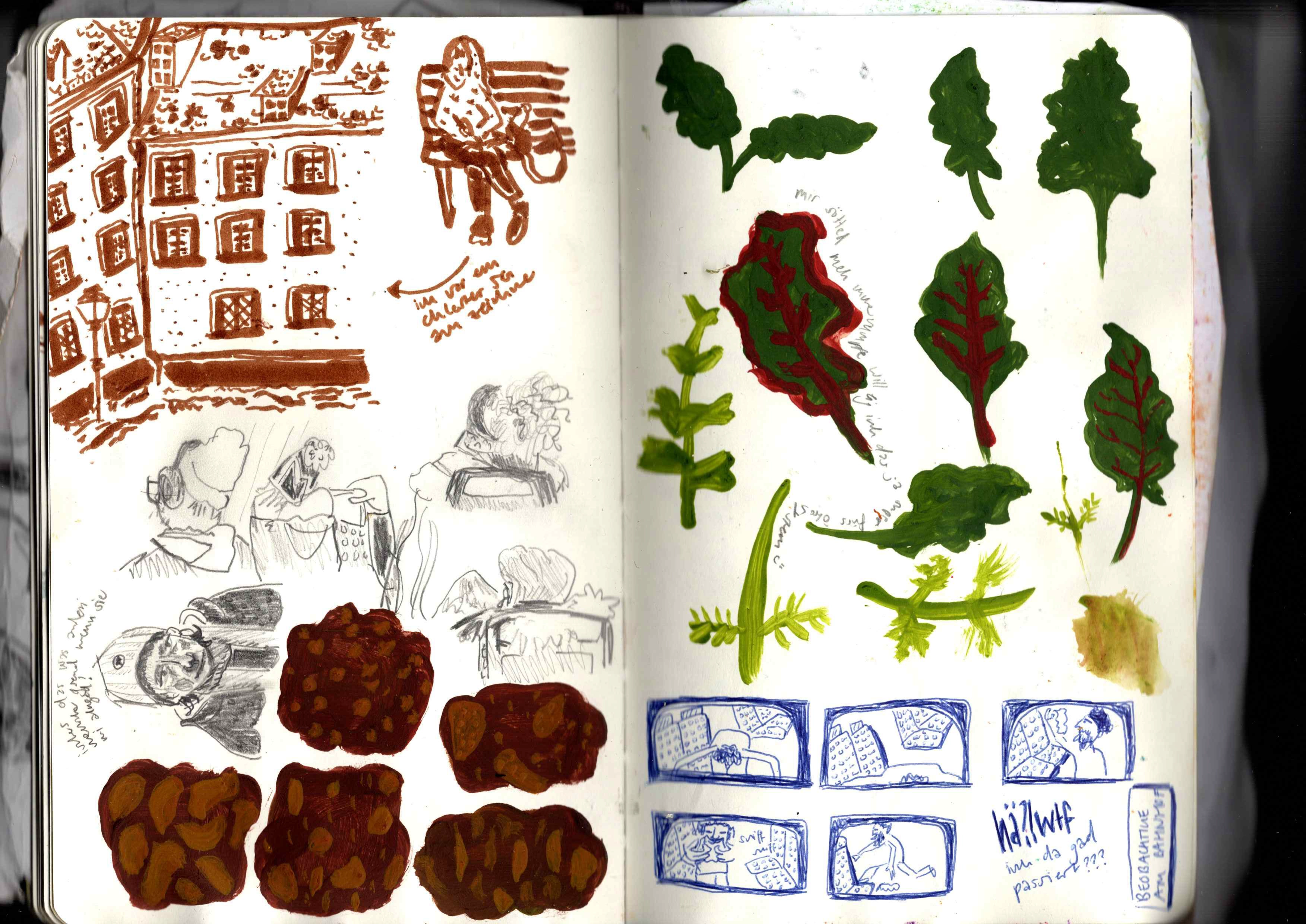 Ausschnitt aus Skizzenbuch 2025:26 c)